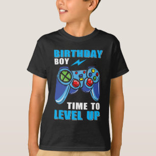 Boy Time To Level Up Video Game Boys T-Shirt