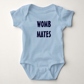 Boy Twins - WOMB MATES Baby Bodysuit