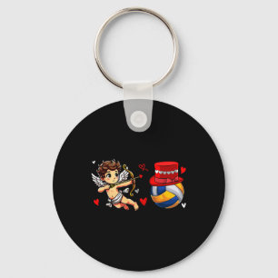 Boy Valentine's Day Volleybyll Byll Costume Player Keychain