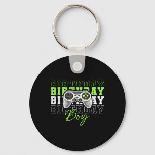 Boy Video Game Birthday Party For Boys Kids  Keychain
