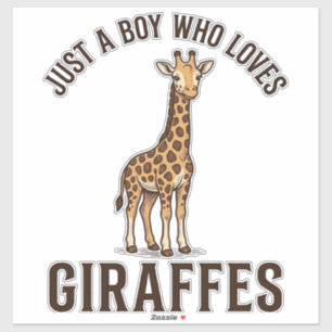 Boy Who Loves Giraffes Vintage Engraving Shirt_1