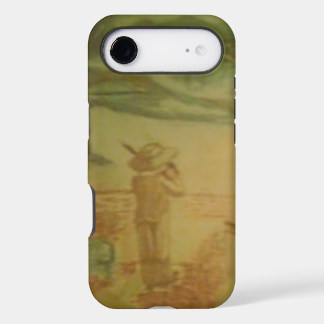  Boy with a Violin on the Beach (Back)