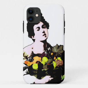 Boy with Fruit Basket   iPhone 11 Case