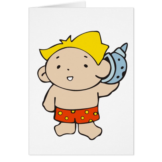 Boy with Seashell (Front)