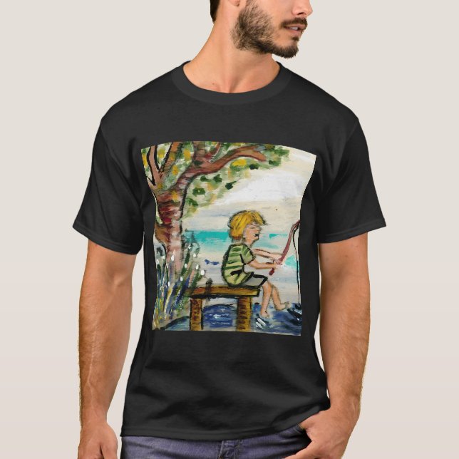 Boy With Sockeye T-Shirt (Front)
