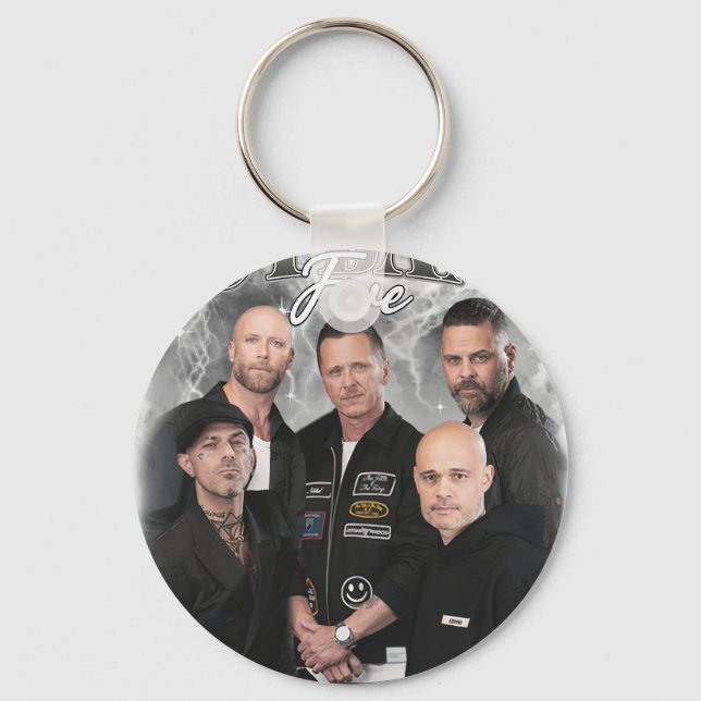 boyband five  keychain (Front)