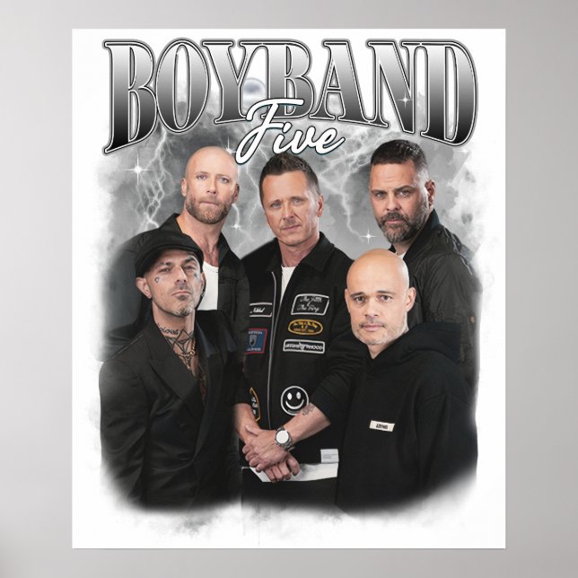 boyband five  poster (Front)