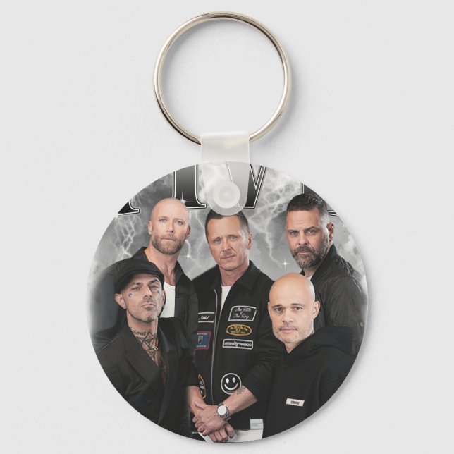 boyband five vintage keychain (Front)