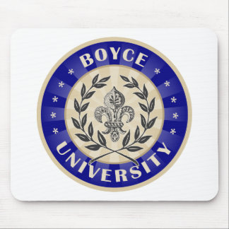 Boyce University Navy Mouse Pad