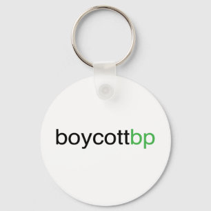 Boycott BP Keychain