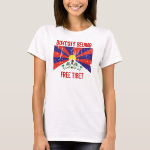 Boycott du T-shirt Tibet gratuit à Pékin