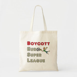 Boycott European Super League Tote Bag