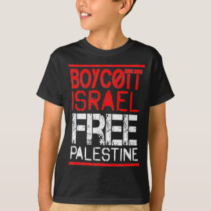 Boycott Israel Palestine Gaza War Awareness  T-Shirt