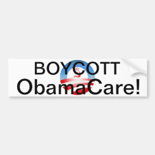 Boycott Obamacare! Bumper Sticker