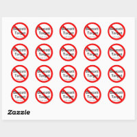 Boycott Target Stickers