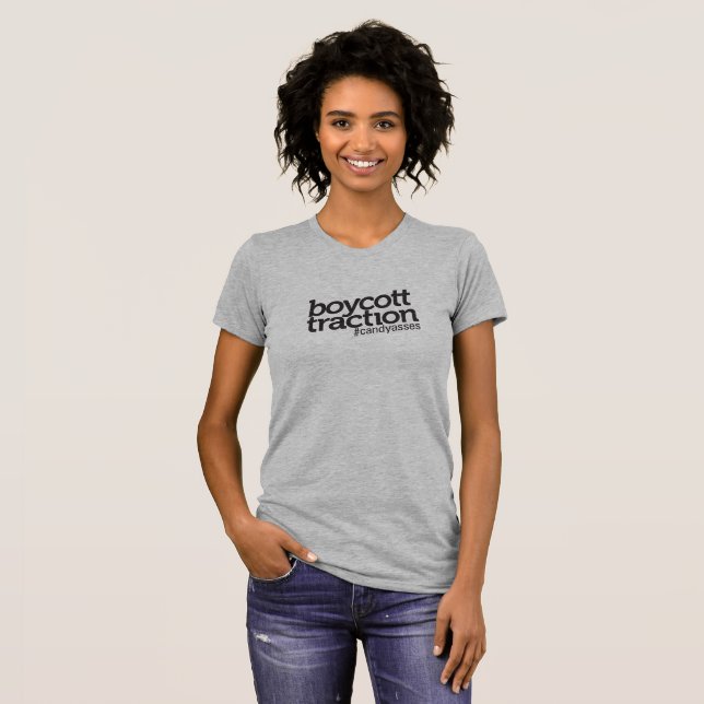 Boycott Traction Women's Tee (Front Full)