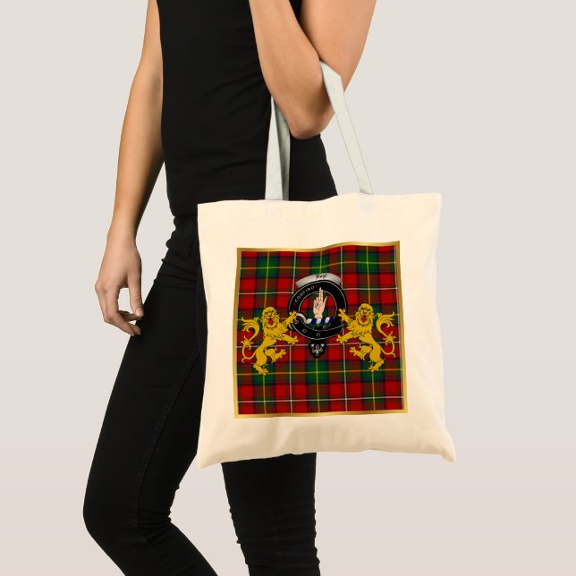 Boyd Clan Badge Tartan Tote (Front (Product))