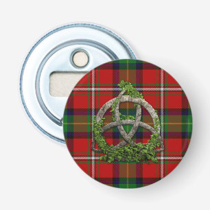 Boyd Tartan And Celtic Trinity Knot Bottle Opener