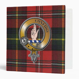 Boyd Tartan & Badge Binder