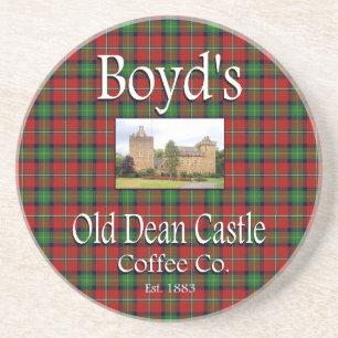 Boyd's Old Dean Castle Coffee Co. Coaster