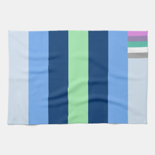 Boyflux alternate pride flag kitchen towel