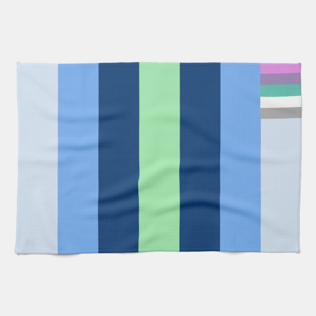 Boyflux alternate pride flag kitchen towel (Horizontal)