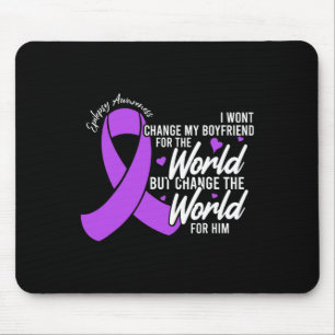 Boyfriend Epilepsy Awareness Day Disease Month Mouse Pad