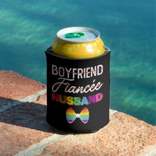 Boyfriend Fiance Husband Gay Marriage Groom LGBTQ Can Cooler