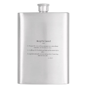 Boyfriend Funny Definition Flask