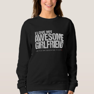 Boyfriend Girlfriend Bf Gf Anniversary Matching Co Sweatshirt