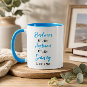Boyfriend Husband Dad Mug   Personalized Father’s 