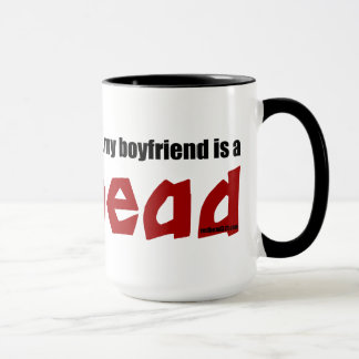 Boyfriend is a Redhead Mug