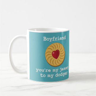 Boyfriend jammy dodger mug