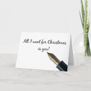 Boyfriend Merry Christmas card