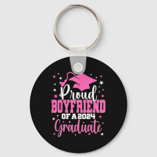 Boyfriend Of A 2024 Graduate Cl Senior Graduation Keychain