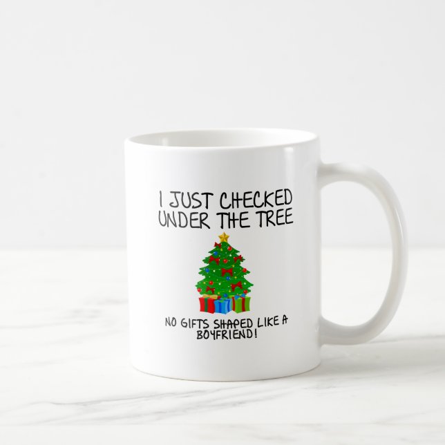 Boyfriend Shaped Gift Funny Mug (Right)