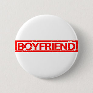 Boyfriend Stamp 2 Inch Round Button