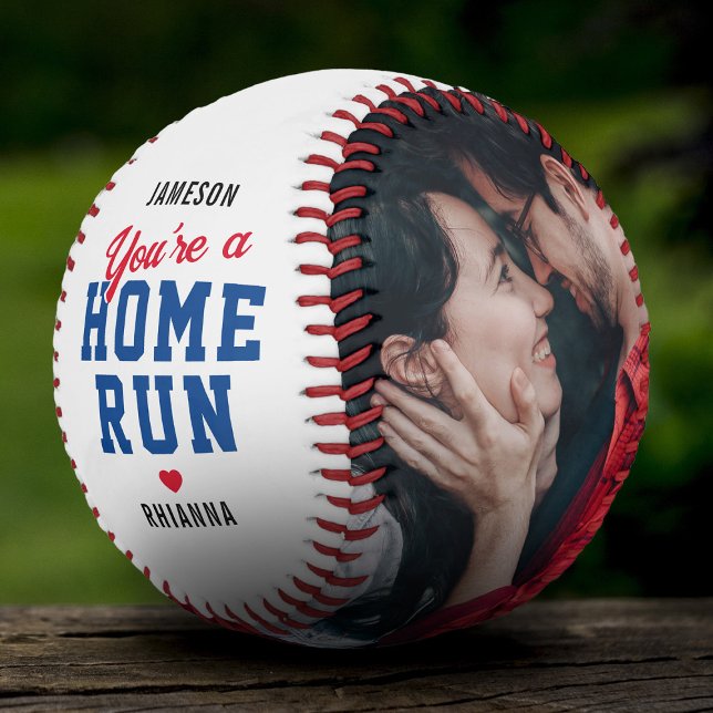 Boyfriend You're a Home Run Photo Baseball (Creator Uploaded)