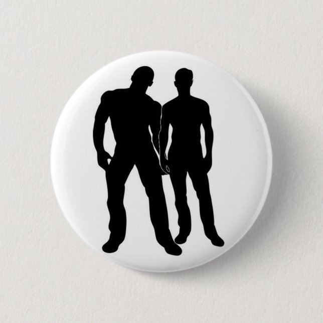 Boyfriends 2 Inch Round Button (Front)