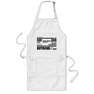 Boyfriends Best & Greatest Boyfriend : Qualities Long Apron