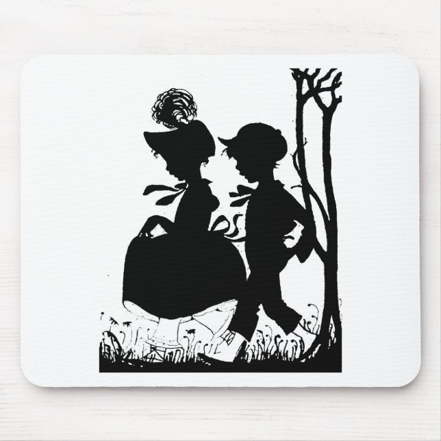 BoyGirl1 Mouse Pad (Front)