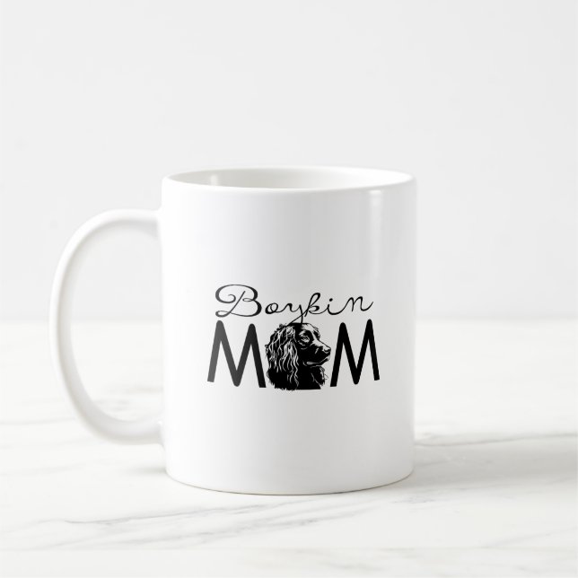 Boykin Mom For Boykin Spaniel Dog Lover Coffee Mug (Left)