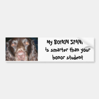 BOYKIN SPANIEL BUMPER STICKER