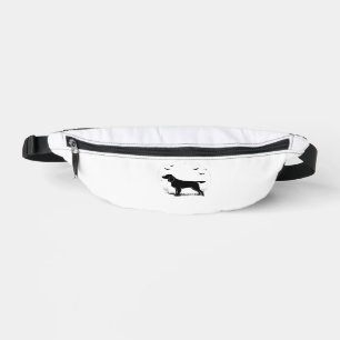Boykin Spaniel Dog � Halloween Moon Silhouette Cla Fanny Pack