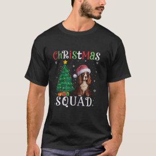 Boykin Spaniel Dog Squad Boys Girls Christmas Tree T-Shirt