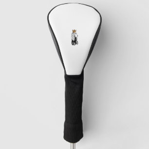 Boykin Spaniel Dog Wearing Crown Golf Head Cover
