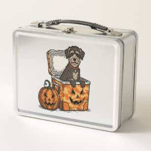 Boykin Spaniel Halloween Metal Lunch Box