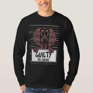 Boykin Spaniel Mugshot Guilty Dog T-Shirt