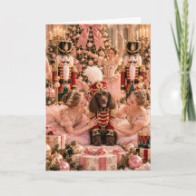 Boykin Spaniel Nutcracker Christmas Card