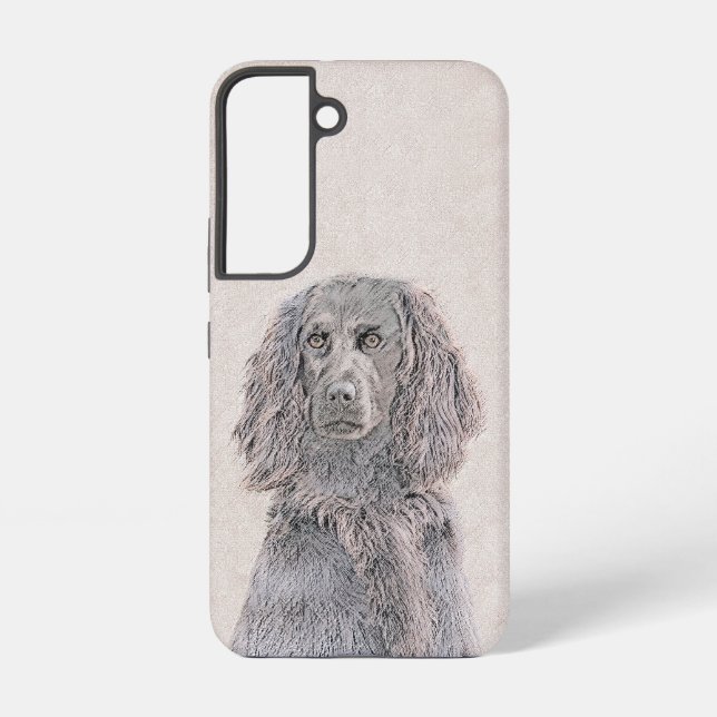 Boykin Spaniel Painting - Cute Original Dog Art Samsung Galaxy S22 Case (Back)